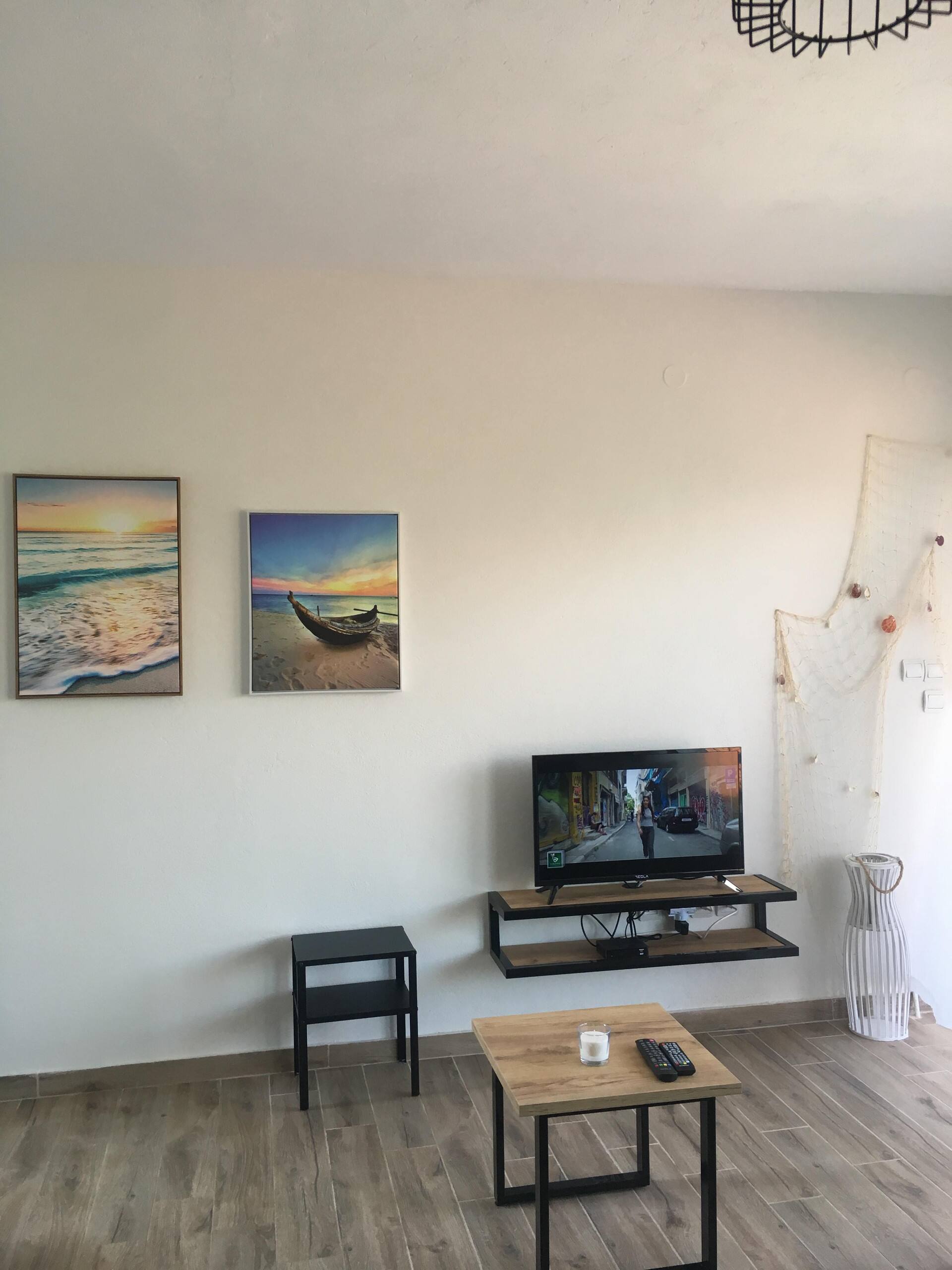 Living area with Smart TV